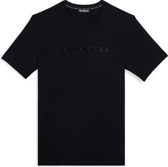 Freddy T-shirt regular con spalle raglan e doppia stampa lucida