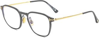Tom Ford Ft 6087B 002 Eyeglasses - Heren - Brillen - Grijs - 53 MM - Accessoires