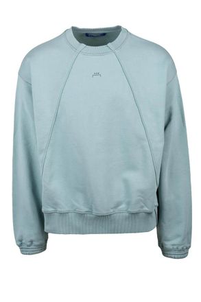 A-Cold-Wall* Aqua Crew Neck Cotton Men Sweatshirt