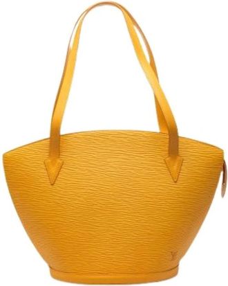 Louis Vuitton Pre-owned Bucket Bags, female, Yellow, Size: ONE SIZE Pre-owned Saint Jacques PM