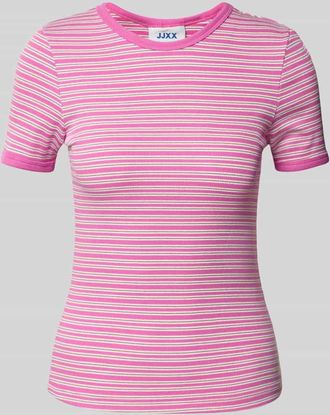 Jack & Jones T-Shirt mit Rundhalsausschnitt Modell FRANKIE in Pink, Gr&ouml;&szlig;e XS