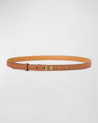 Loewe Anagram Leather Belt