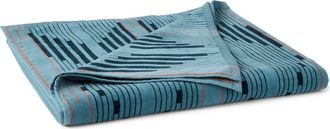 Coyuchi Morelia Jacquard Organic Cotton Beach Towel in Pond at Nordstrom