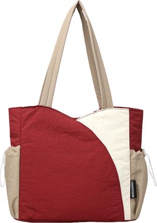 Generic Kexpery Womens Large Capacity Shoulder Bag Fashion Contrasting Nylon Bag Shopping Work Evening