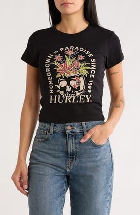 Hurley Homegrown in Paradise Graphic T-Shirt in Black at Nordstrom Rack, Size X-Small