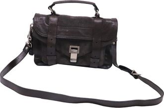 Proenza Schouler Ochre Leather Ps1 Tiny Satchel (Authentic Pre-Loved)