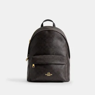 Coach Taylor Small Backpack In Signature Canvas