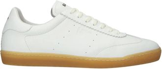 Blackstone Sage Cleo Sneaker - Heren - Sneakers - Wit - 40 EU - Leer - Schoenen