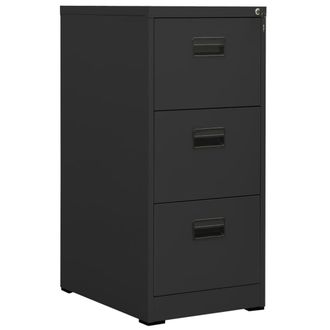 vidaXL Vidaxl - Armario Archivador De Acero Antracita 46x62x102,5 Cm