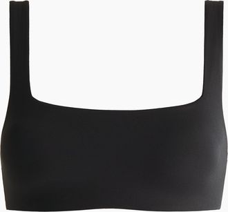 H&M Wattierter Soft-BH aus Mikrofaser - Schwarz