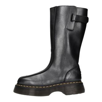 Dr. Martens Schoenen, Dames, Grijs, 36 EU, Leer, Buzz Hi