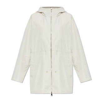 Moncler Dames, Jassen, Beige, Maat: M Poliester