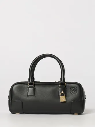 Loewe Amazona 23 Nappa Calfskin Handbag with Embossed Logo