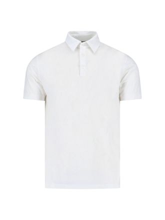 Zanone Short-Sleeve Cotton Polo With Classic Collar