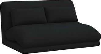 vidaXL Sill&oacute;n Ajustable Negro Tela Vidaxl