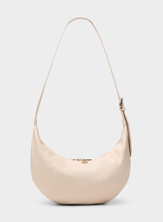 Ela Womens Minimalist half-moon hobo bag