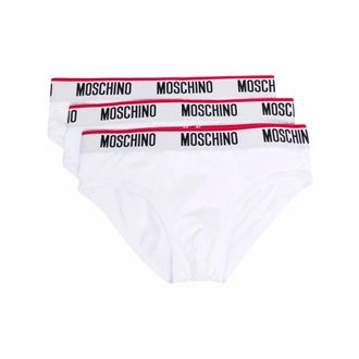 Moschino Underwears Bianco-Uomo