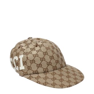 Gucci Damens H&uuml;te Polyester Beige