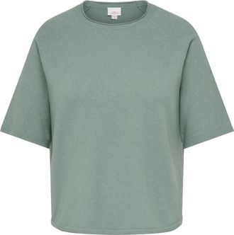 Only Carmakoma Rundhalspullover ONLY CARMAKOMA CARLOYAL LIFE 2/4 O-NECK PULLOV KNT NOOS, Damen, Gr. XL, chinois gr&uuml;n detail:melange, Strick, Obermaterial: 80% Polyes