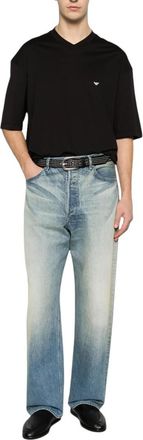 Emporio Armani Black V Neck T-Shirt