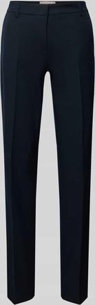 Christian Berg Hose mit B&uuml;gelfalten und Ges&auml;&szlig;tasche in Marine, Gr&ouml;&szlig;e 34