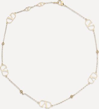Valentino Garavani Collana VLogo Signature in metallo Woman UNI