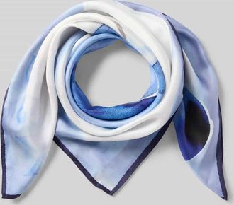 Max & Co. Schal aus reiner Seide Modell BATTISTA in Marine, Gr&ouml;&szlig;e 1