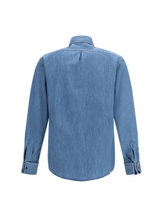 Brunello Cucinelli Denim Shirt - Blue