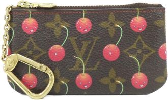 Louis Vuitton Brown Coated Canvas Coin Purse/Coin Case (Pre-Owned)