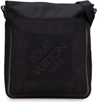 Louis Vuitton Pre-owned Cross Body Bags, female, Black, Size: ONE SIZE Pre-owned Vintage Cross Body Bag