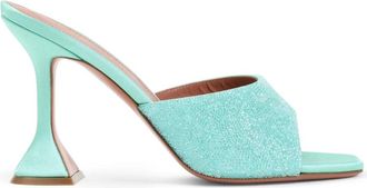 Amina Muaddi Mujer, Zapatos, Verde, Talla: 36 1/2 EU