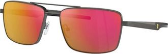 Ferrari Fz 5001 109/6Q Zonnebrillen - Heren - Zonnebrillen - Grijs - 60 MM - Accessoires