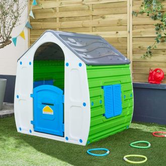 Sweeek Casita de pl&aacute;stico infantill, multicolor
