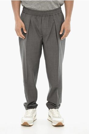 Woolrich Virgin Wool Trousers with Single Pleat and Cuffed Hem size 3xl