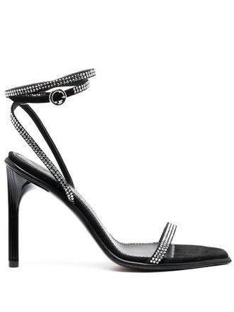 Lanvin Sandali con decorazione Elegance Femme - Nero