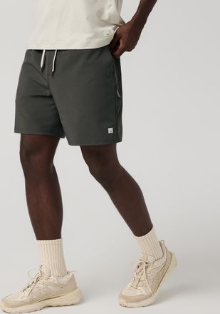 Vuori Clothing Banks Session Shorts Unlined 7 | River Rock | XS, Size Extra Small