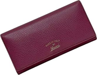 Gucci Pre-owned Wallets, female, Purple, Size: ONE SIZE Pre-owned Vintage Wallet