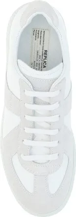Maison Margiela Mens Leather Sneakers White Trainers