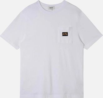 Stan Ray Mens Stan Ray Patch Pocket T-Shirt - White - Size: 38