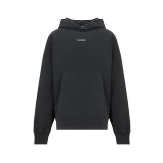 Kapuzenpullover Acne Studios Hoodie Schwarz Studios Stockholm Acne