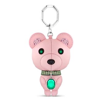 Swarovski Unisex Sleutelhanger Beer Multicolor Icons - unisex - Sleutelhangers & Tashangers - Roze - ONE Size - Leer - Accessoires
