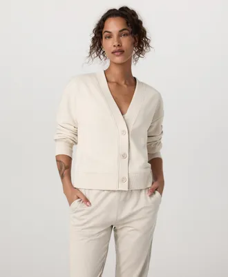 Vuori Clothing Halo Modern Pullover Hoodie | Blue Coast Heather | XS, Size Extra Small