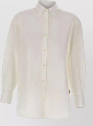 Woolrich linen boyfriend shirt