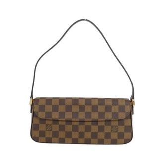 Louis Vuitton Pre-owned Shoulder Bags, female, Brown, Size: ONE SIZE Pre-owned Recouleta Damier Shoulder Bag