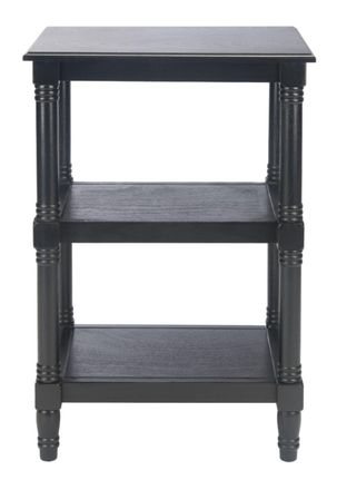 Safavieh Mesa auxiliar de madera negro