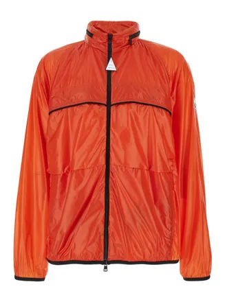 Moncler Orange Logo Jackets