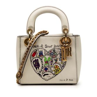 Dior Pre-owned Dior DiorAmour Niki De Saint Phalle Mini Calfskin Lady Dior 04-MA-1127