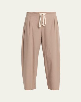 Maria McManus Drawstring Balloon Tapered-Leg Trousers