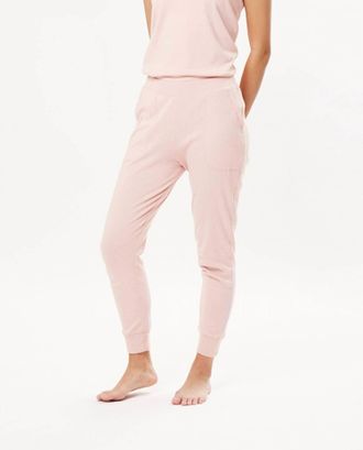 Under The Canopy Organic Tapered Jogger In Blush