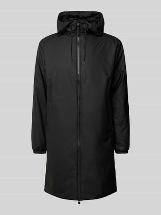 Rains Regular Fit Parka in &Uuml;berl&auml;nge Modell LOHJA in Black, Gr&ouml;&szlig;e M
